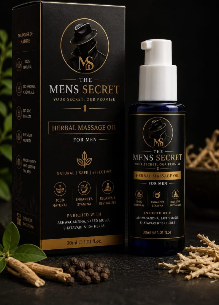 Herbal massage oil